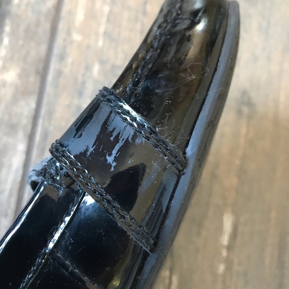 FRANCO Sarto plaid patent leather Shiloh flats size 7.5 - Picture 8 of 12